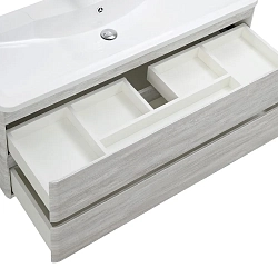 Фото Тумба под раковину BelBagno Albano 120 подвесная, rovere vintage bianco