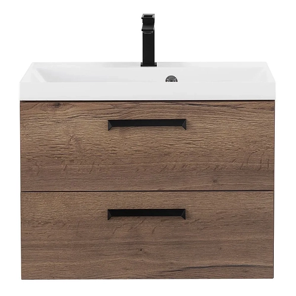 Тумба под раковину BelBagno Aurora 60 подвесная, rovere tabacco , изображение 1