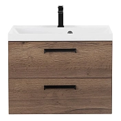 Тумба под раковину BelBagno Aurora 60 подвесная, rovere tabacco , изображение 1