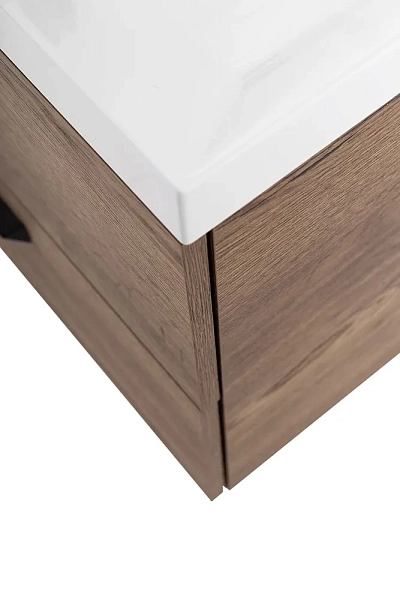 Тумба под раковину BelBagno Aurora 60 подвесная, rovere tabacco , изображение 3