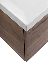 Фото Тумба под раковину BelBagno Aurora 80 подвесная, rovere tabacco