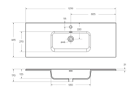 Мебельная раковина BelBagno BB1200ETL 120 см , изображение 3
