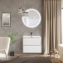 Фото Тумба под раковину BelBagno Kraft 60 подвесная, bianco opaco