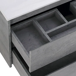 Фото Тумба под раковину BelBagno Kraft 100 подвесная, cemento grigio