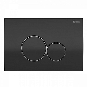Кнопка смыва Point Виктория PN44061BC черный/хром