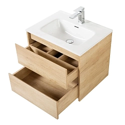 Фото Тумба под раковину BelBagno Kraft 70 подвесная, rovere nebrasca nature