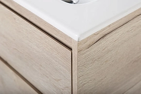 Фото Тумба под раковину BelBagno Kraft 70 подвесная, rovere galifax bianco