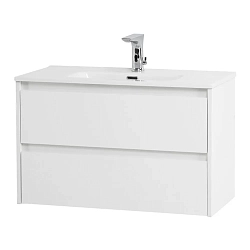 Фото Тумба под раковину BelBagno Kraft 39 80 подвесная, bianco opaco