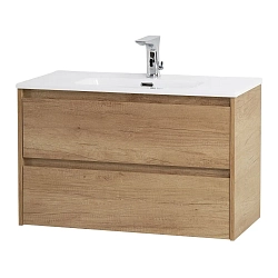 Фото Тумба под раковину BelBagno Kraft 39 80 подвесная, rovere nebrasca nature