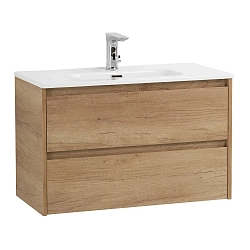 Фото Тумба под раковину BelBagno Kraft 39 80 подвесная, rovere nebrasca nature