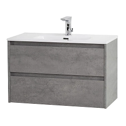 Фото Тумба под раковину BelBagno Kraft 39 80 подвесная, cemento grigio