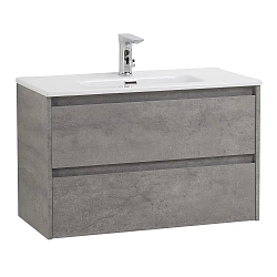 Фото Тумба под раковину BelBagno Kraft 39 80 подвесная, cemento grigio