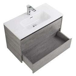 Фото Тумба под раковину BelBagno Kraft 39 80 подвесная, cemento grigio