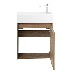 Фото Тумба под раковину BelBagno Kraft Mini 50 R подвесная, rovere tabacco