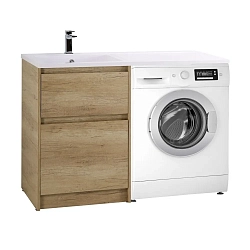 Фото Тумба под раковину BelBagno Kraft-Lvd 120 напольная, rovere nebrasca nature