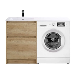 Фото Тумба под раковину BelBagno Kraft-Lvd 120 напольная, rovere nebrasca nature