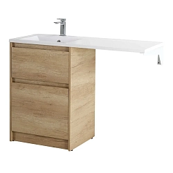 Фото Тумба под раковину BelBagno Kraft-Lvd 120 напольная, rovere nebrasca nature
