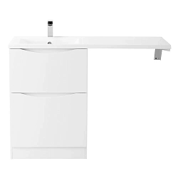 Фото Тумба под раковину BelBagno Lavanderia 120 напольная, bianco lucido