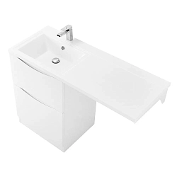 Фото Тумба под раковину BelBagno Lavanderia 120 напольная, bianco lucido