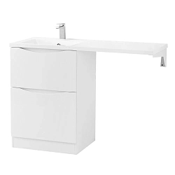 Фото Тумба под раковину BelBagno Lavanderia 120 напольная, bianco lucido