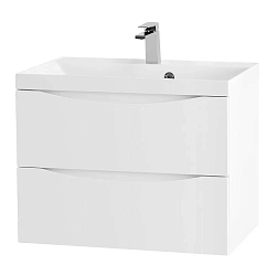 Фото Тумба под раковину BelBagno Marino 60 подвесная, bianco lucido