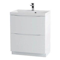 Фото Тумба под раковину BelBagno Marino 60 напольная, bianco lucido