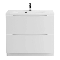 Фото Тумба под раковину BelBagno Marino 90 напольная, bianco lucido