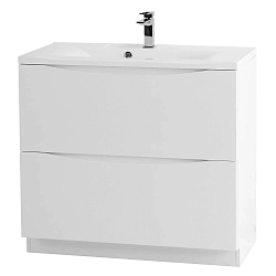 Фото Тумба под раковину BelBagno Marino 90 напольная, bianco lucido