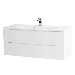 Фото Тумба под раковину BelBagno Marino 120 подвесная, bianco lucido