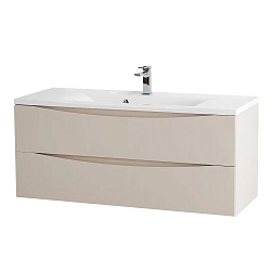 Фото Тумба под раковину BelBagno Marino 120 подвесная, crema opaco