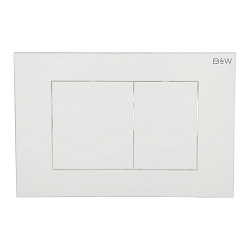 Фото Кнопка смыва Black&White Universe WPI-09531 glossy ivory