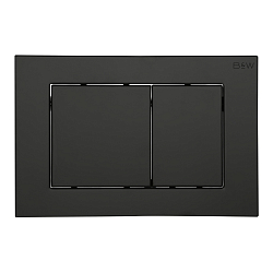 Фото Кнопка смыва Black&White Universe WPI-09532 matt black