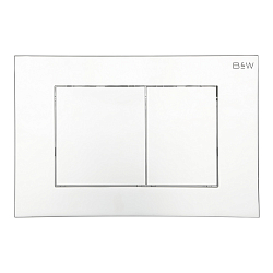 Фото Кнопка смыва Black&White Universe WPI-09533 bright chrome