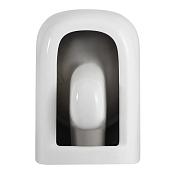 Унитаз подвесной Black&White Universe W-730 , изображение 7