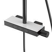 Изображение Душевая стойка Black&White Universe UK5010В Душевая стойка Black&White Universe UK5010В , изображение 5