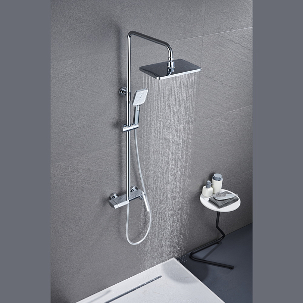 Душевая стойка Black&White Universe UK5015C , изображение 2