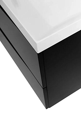 Фото Тумба под раковину BelBagno Marino 90 подвесная, nero lucido