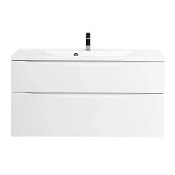 Фото Тумба под раковину BelBagno Marino-H60 100 подвесная, bianco lucido