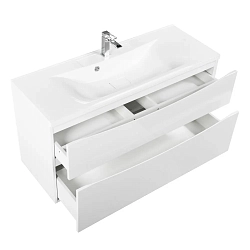 Фото Тумба под раковину BelBagno Marino-H60 100 подвесная, bianco lucido