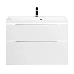 Фото Тумба под раковину BelBagno Marino-H60 80 подвесная, bianco lucido