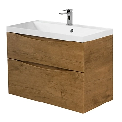 Фото Тумба под раковину BelBagno Marino-H60 80 подвесная, rovere nature