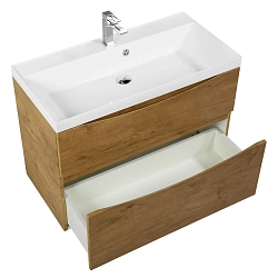 Фото Тумба под раковину BelBagno Marino-H60 80 подвесная, rovere nature
