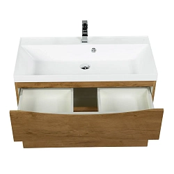 Фото Тумба под раковину BelBagno Marino-H60 80 подвесная, rovere nature