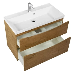 Фото Тумба под раковину BelBagno Marino-H60 80 подвесная, rovere nature