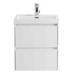 Фото Тумба под раковину BelBagno Pietra Mini 50 bianco lucido