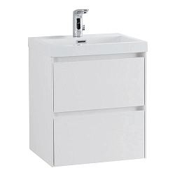 Фото Тумба под раковину BelBagno Pietra Mini 50 bianco lucido