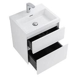 Фото Тумба под раковину BelBagno Pietra Mini h50 50 подвесная, bianco lucido