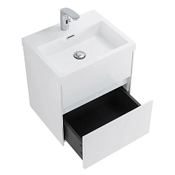 Фото Тумба под раковину BelBagno Pietra Mini h50 50 подвесная, bianco lucido