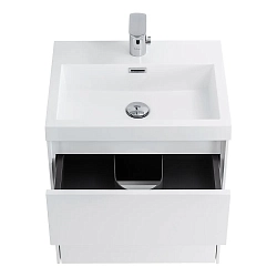 Фото Тумба под раковину BelBagno Pietra Mini h50 50 подвесная, bianco lucido