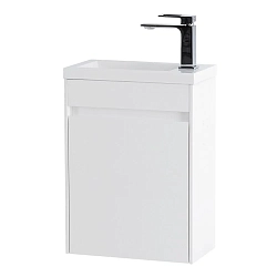 Фото Тумба под раковину BelBagno Pietra Mini 40 L подвесная, bianco lucido